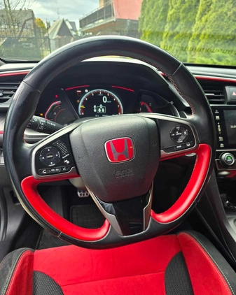 Honda Civic cena 140000 przebieg: 96000, rok produkcji 2018 z Brzozów małe 79
